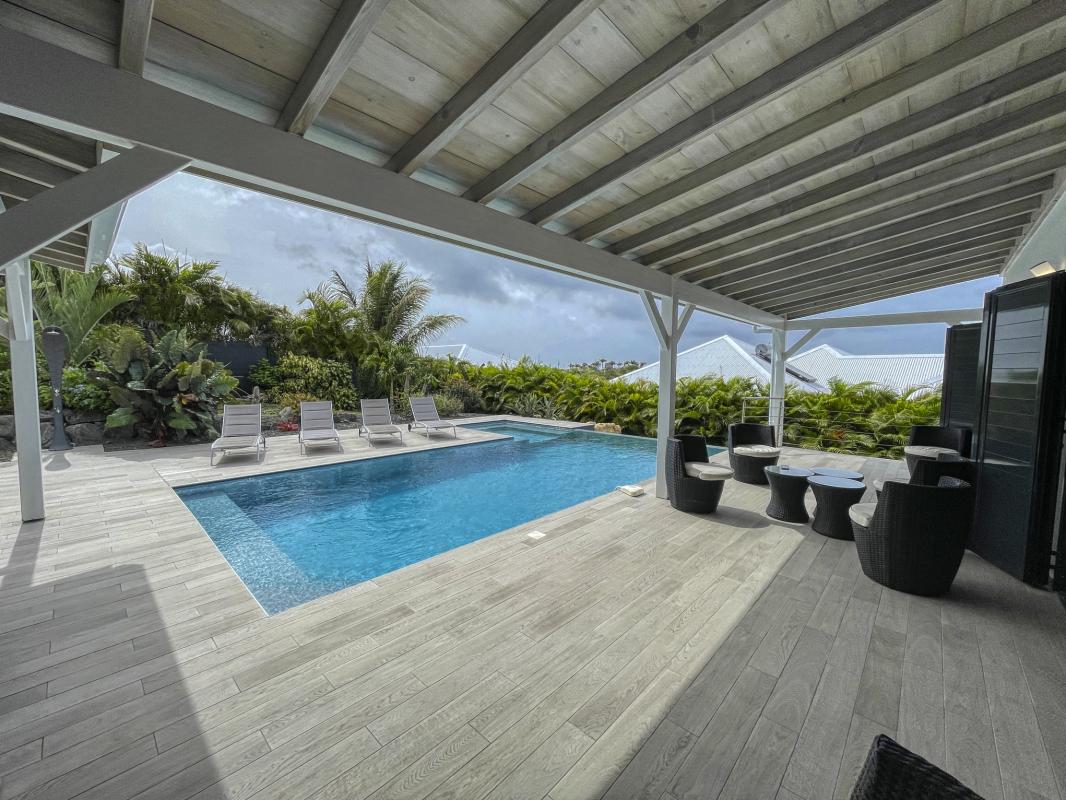 Villa Saint François Guadeloupe_detente piscine
